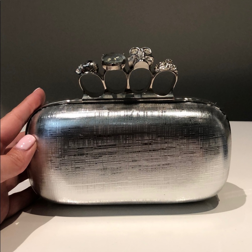 Silver clutch